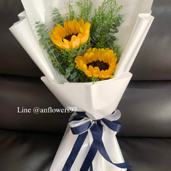 ช่อทานตะวัน2ดอก