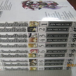 Pandora Hearts ชุด เล่ม 1,2,3,4,5,6,7,8,10,11 ( ขาดเล่ม 9 ) ยังไม่จบชุด Jun Mochizuki เขียน