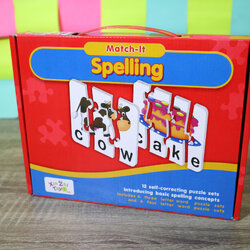 เกมจิ๊กซอสะกดคำศัพท์ Macth-it Spelling No.0401