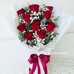 ช่อกุหลาบแดง