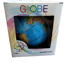 ลูกโลกขนาดเส้นผ่าศูนย์กลาง 14.2 cm. Globe
