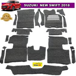 พรมดักฝุ่นไวนิลSUZUKI SWIFT 2018-23 สีเทา เต็มคัน