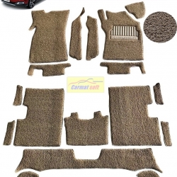 พรมดักฝุ่นไวนิล MG ZS พรมดักฝุ่นในรถ เอ็มจี แซดเอส สีครีม (เต็มคัน) สวยงาม