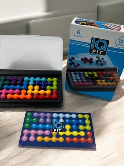 เกมตัวต่อโมเลกุล ฝึกไอคิว 2มิติ 120ด่าน พร้อมเฉลย IQ FIT