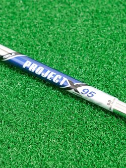 NEW PROJECT X 95 FLIGHTED 6.0 IRON SHAFT #4 FLEX S 0.370 TIP.