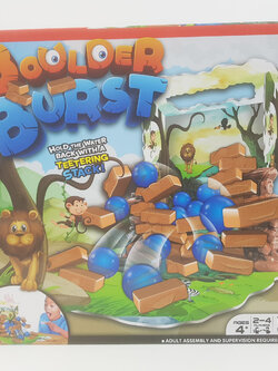 เกมดึงท่อนไม้ไม่ให้ลูกบอลน้ำถล่ม(Boulder Burst)