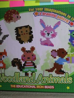 ตัวต่อลูกปัดชุดสัตว์โลกน่ารัก