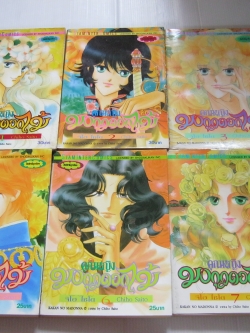คุณหญิงมงกุฎดอกไม้ ชุด เล่ม 1,2,3,5,6,7 (7 เล่มจบ) ขาดเล่ม 4 ไซโต จิโฮ เขียน