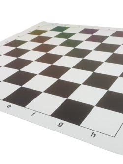 กระดานหมากรุกผ้าPVCม้วนพกพาขนาดช่อง 5.7x5.7 cm.