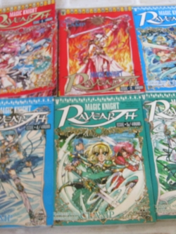MAGIC KNIGHT RAYEARTH ครบชุด 6 เล่มจบ CLAMP เขียน ( สภาพสะสม )