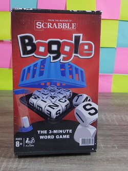 Scrabble Boggle เกมลูกเต๋าต่อคำศัพท์ ของเล่นฝึกภาษา wordgame