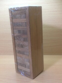 Jenga เจงก้าเกมตึกถล่มแบบไม้ ไซส์เล็ก(Size S)