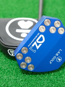 LAB GOLF OZ.1 BLUE PUTTER 34 INCH PUTTER 34" 69* LIE BLACK STEEL