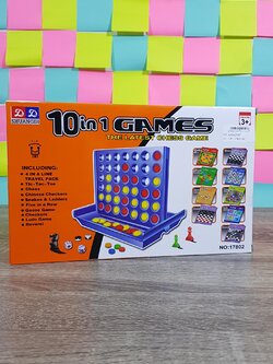 เกมรวม 10In1บิงโกเรียงสี่ หมากฮอสและอื่นๆ (No.17802)