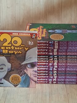 20 th Century Boy ชุด เล่ม 1-22 (ขาดเล่ม 2,11,12,17,19) 22 เล่มจบ***สินค้าหมด***