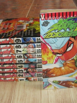 จอมโหดกระทะเหล็ก R (ภาค 2) ครบชุด 10 เล่มจบ Saijo Shinji เรื่องและภาพ