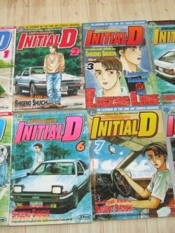 INITIAL D ชุด เล่ม 1-9 (ขาดเล่ม 8)