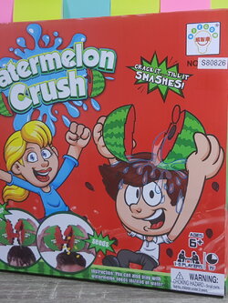 เกมลุ้นว่าแตงโมจะแตกที่ใคร เกมโหม่งลูกแตงโม Water melon Crush Game