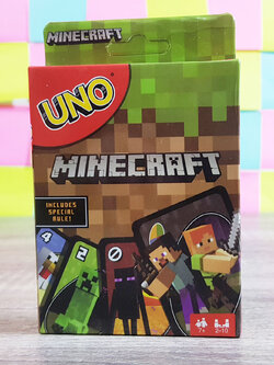 Uno Minecraft เกมการ์ดอูโน่มินิคราฟ เกมต่อสีและตัวเลข