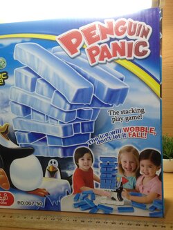 เกมตึกถล่มเพนกวินกับหอคอยน้ำแข็ง