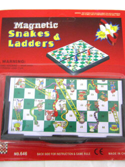 เกมบันไดงูแบบเล็กชุดพกพา(แม่เหล็ก)