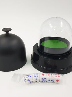 ชุดหมุนลูกเต๋าอัตโนมัติพร้อมลูกเต๋า 5ลูก