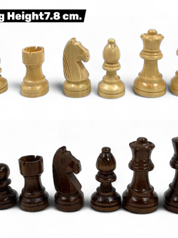 ตัวหมากรุกสากลไม้ Black wood มีน้ำหนัก