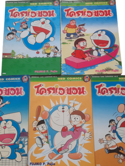 โดราเอมอน COLOR COLLECTIONS ชุด เล่ม 1,2,3,5,6 (ขาดเล่ม 4) สภาพสะสม ***สินค้าหมด***