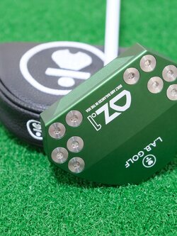 LAB GOLF OZ.1 GREEN PUTTER 35 INCH PUTTER 35" 69* ACCRA GRAPHITE OZ 1 + HEADCOVER