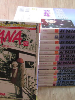 NANA นานะ ชุด เล่ม 1-20 (ขากเล่ม 7,9,10,14) Ai Yazawa เขียน