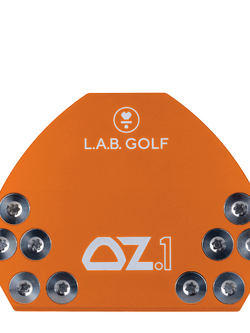LAB GOLF OZ.1 ORANGE PUTTER 34 INCH PUTTER 34" 69* ACCRA GRAPHITE OZ 1 + HEADCOVER