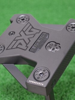 NEW PXG BATTLE READY II BLACK BLACKJACK PLUMBERS NECK LENGTH 33” PUTTER – M16 SHAFT - PXG SINK FIT SKINNY GRIP