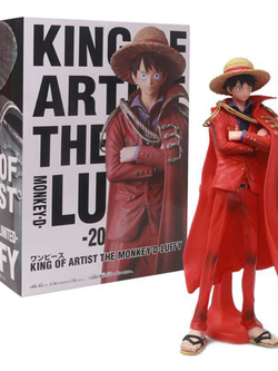 โมเดลลูฟี่เสื้อคลุมแดงกัปตันโจรสลัด