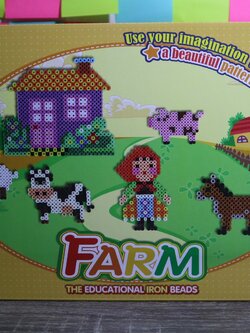 ตัวต่อลูกปัดชุดฟาร์ม