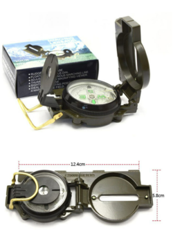 เข็มทิศทหารเลนเซติกสำหรับเดินป่าคุ้มค่าประหยัด