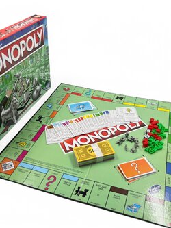 เกมเศรษฐีโมโนโพลี่คลาสสิค(Monopoly)ขนาดมาตรฐานพร้อมตัวเดิน