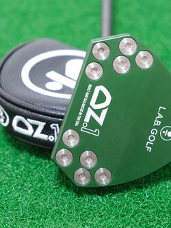 LAB GOLF OZ.1 GREEN PUTTER 35 INCH PUTTER 35" 69* LIE BLACK STEEL