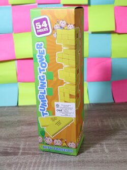 เจงก้าพลาสติก 54 ชิ้น 18 ชั้น