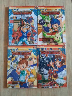 ดิจิมอน เทมเมอร์ ชุด เล่ม 1-4 (สภาพสะสม)***สินค้าหมด****