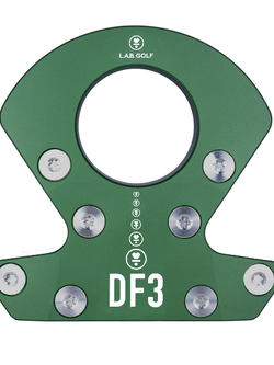 LAB GOLF DF3 GREEN PUTTER L.A.B. GOLF 35 INCH PUTTER 35" 69* LIE STEEL SHAFT + HEADCOVER