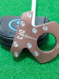 LAB GOLF DF3 CAPPUCCINO PUTTER CB GOLF 38 INCH 69* LIE GRAPHITE COUNTER BALANCE + HEADCOVER