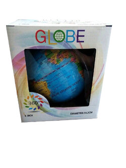 ลูกโลกขนาดเส้นผ่าศูนย์กลาง 14.2 cm. Globe