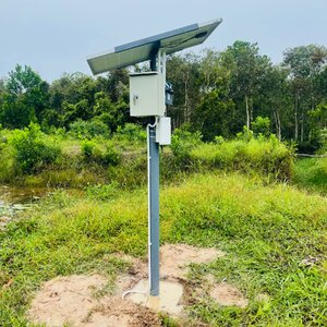 เสากลม 3” สำเร็จรูปสำหรับงานติดตั้งอุปกรณ์ DIY ระบบ โซลาร์เซลล์ CCTV