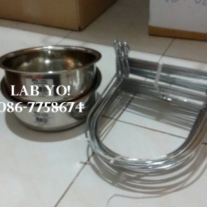 ชามอาหารแบบแขวน แสตนเลส ทนทาน หนา