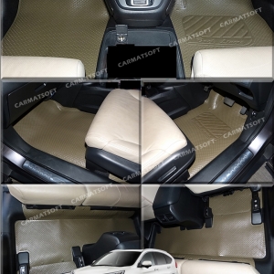 ตัวอย่างงานติดตั้ง พรมปูพื้นรถยนต์ HONDA CR-V