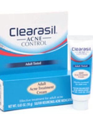 (Pre-order) Clearasil Acne Control Adult Acne Treatment Cream, Adult Tinted 0.65 oz (18 g)