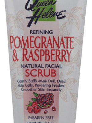 ส่งฟรีลงทะเบียนมีพร้อมส่งค่ะ Queen Helene Natural Facial Scrub Pomegranate and Raspberry 6 oz (170 g)