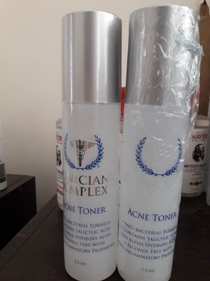 (หมดค่ะ) รูปขวาสินค้าลดราคาส่งฟรีลงทะเบียนค่ะ Clinicians Complex Acne Toner 7.5 oz