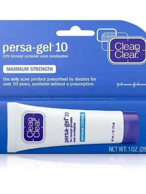 (Pre-order) Clean & Clear Persa-Gel 10 Maximum Strength 1 oz