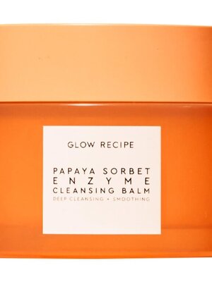 ส่งฟรีลงทะเบียนมีพร้อมส่งค่ะ Glow Recipe Papaya Sorbet Enzyme Cleansing Balm 100 ml